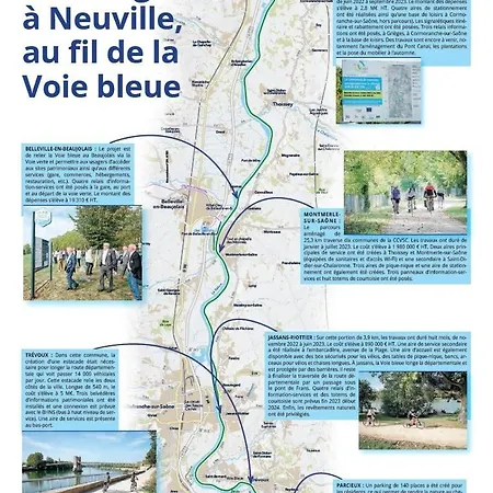 La Rive, Bord De Saone شقة